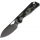 Kunwu Pulsar G10 Camo Folding Knife - 3.25" Black DLC Elmax Steel Blade Digital Camo G10 Handle