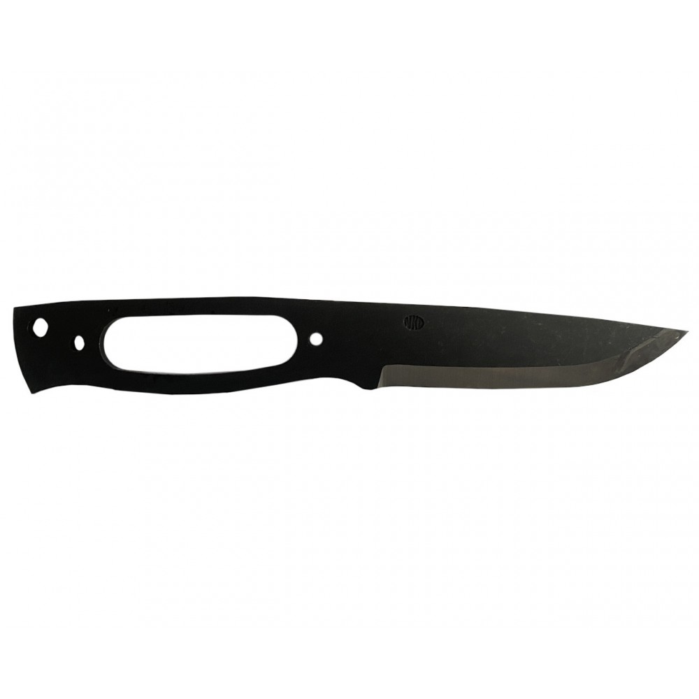 Nordic Knife Design Forester 100 Clip Blank Knife Blade - 4" 1095 Carbon Steel Blade