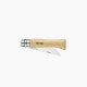 Opinel No.8 Pocket Knife Beechwood Handle- 3.34" Stainless Steel Blade