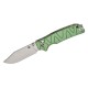 QSP Kali Folding Knife - 3.25" 14C28N Blade Green Milled G10 Handle