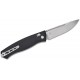 Real Steel Pathfinder Bushcraft Slide Lock Folding Knife - 3.83" Blade Black G10