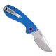 RoseCraft Blades Pocket Monster Folding Knife Blue G10 Handle