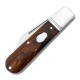 RoseCraft Blades UK EDC Loosahatchie Pocket Knife - 2.87" D2 Blade Yellow Sandalwood Handle