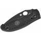 Spyderco Manix 2 Folding Knife  - 3.38" BD-1 Black Plain Blade Black FRCP Handle