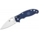 Spyderco Manix 2 Lightweight Folding Knife - 3.37"  S110V Blade Dark Blue FRN Handle