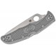 Spyderco Endura 4 Full Flat Ground - 3.75" VG10 Plain Blade Gray FRN Handle