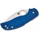 Spyderco Sage 5 Folding Knife - 3" CPM-SPY27 Satin Blade Cobalt Blue G10 Handle