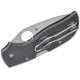 Spyderco Chaparral Lightweight Folding Knife - 2.8" CTS-XHP Plain Blade Grey Handle