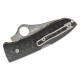 Spyderco Max SpyOpera Sprint Run Folding Knife - 2.9" Thor Damasteel Blade Carbon Fiber Handle