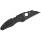 Spyderco MicroJimbo Folding Knife - 2.45" S30V Black DLC Blade Black G10 Handle