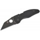 Spyderco MicroJimbo Folding Knife - 2.45" S30V Black DLC Blade Black G10 Handle