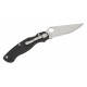 Spyderco Military 2 Compression Lock Folding Knife - 4" S30V Satin Combo Blade Black G10 Handle