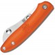 Spyderco Roadie UK EDC Slipjoint Folder 2.1" Plain Sheepsfoot Blade Orange Handle