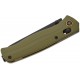 SRM Knives 255L-GP Ambi-Lock Folding Knife - 3.2" 10Cr15CoMoV Black PVD Blade Green G10 Handle