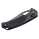 SRM Knives 9201-GB Folding Knife - 3.54" D2 Black Blade Black G10 Handle Crossbar Lock