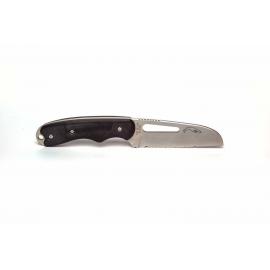 Knife, Byrd Serrated Edge Rigged,S/S Shackle & Cli